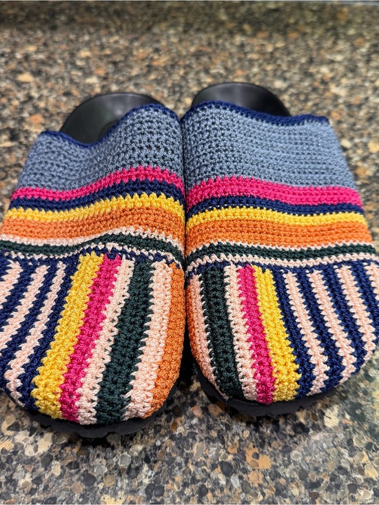 STAUD Shoes - Staud dia  Multicolor Crochet Slip-On Shoes size 38